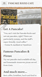 Mobile Screenshot of pancakerockscafe.com
